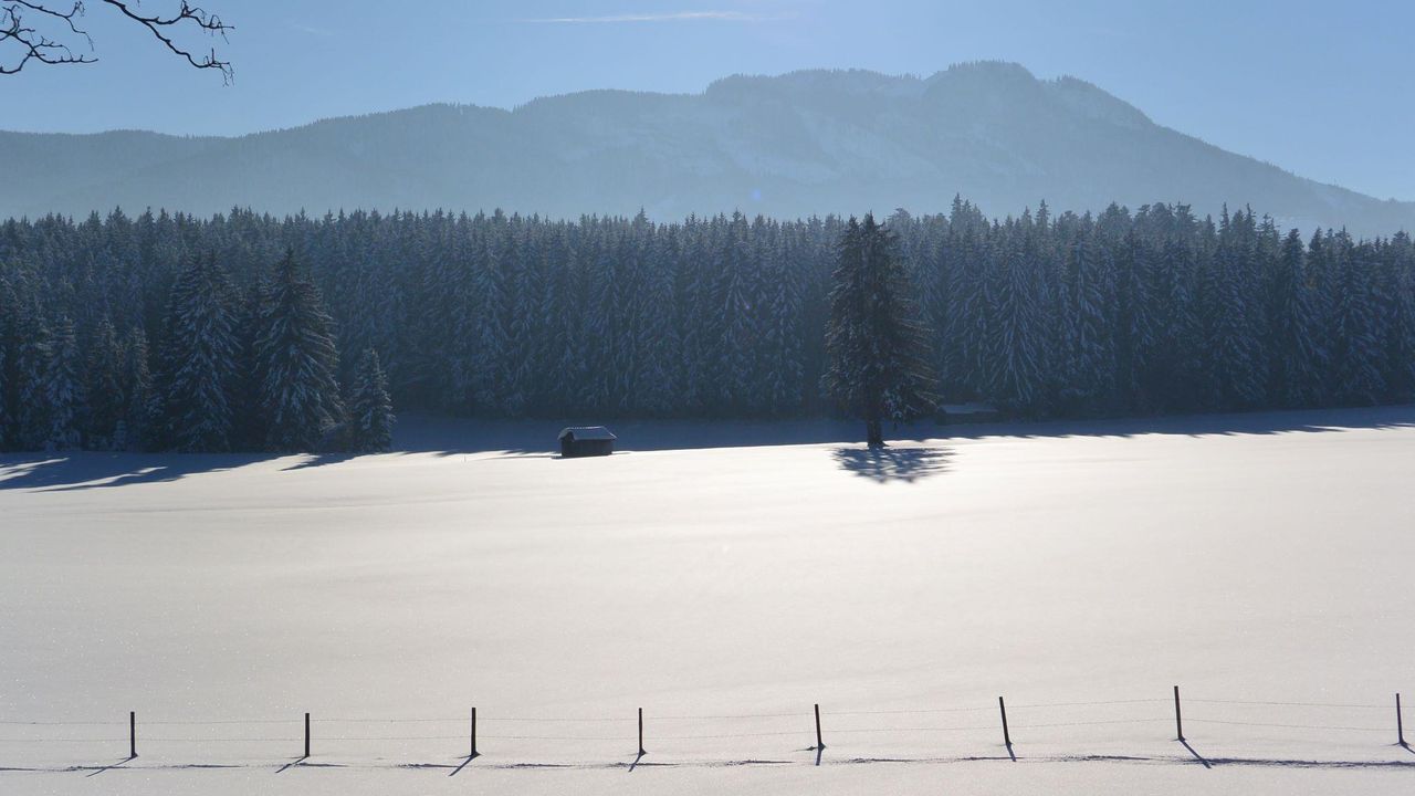 ein herrlicher Winter-Spaziergang zum Attlesee ein herrlicher Winter-Spaziergang zum Attlesee